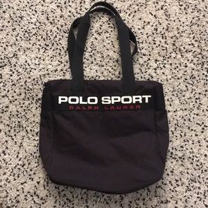 Polo Sport Black Tote Bag